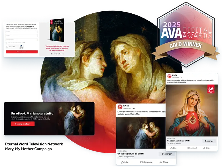 Banner Image Ewtn Mary My Mother Ava Digital Awards Gold Winner