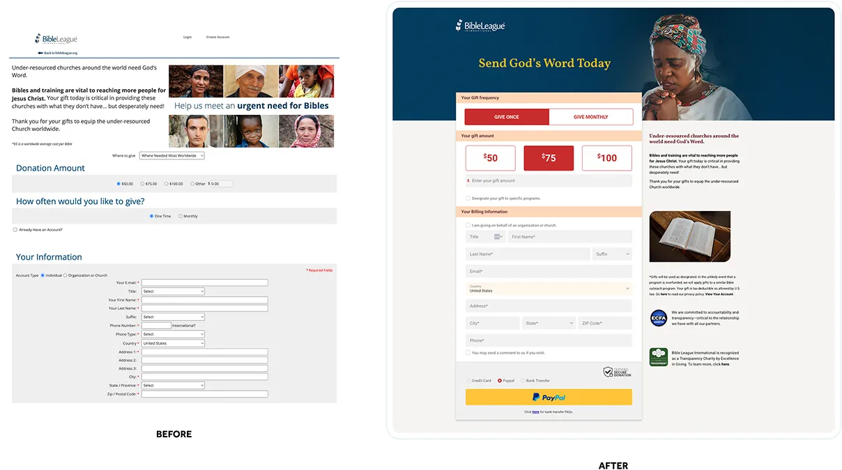 Donation Form Bli Comparison 1x